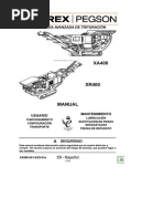 Xa XR 400 User Manual 2006