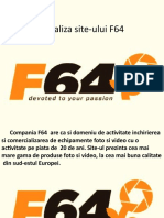 Analiza Site F64 Si AV Store