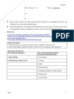 4E 12 Homemade PH Paper