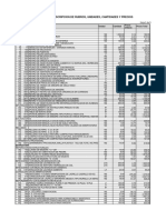 1.5. Tabla de Descripcion de Rubros, Unidades, Cantidades Y Precios