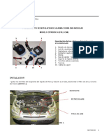 M37239 00 Manual de Instalacion Alarma CITROEN C4 Full Can 3860 Modular