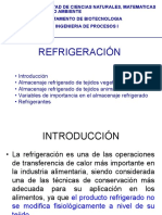 Refrigeracion - 01 - Introduccion Tejidos Vegetales Y Animales Variables de Importancia Refrigerantes