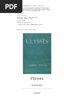 Ulysses by James Joyce (Project Gutenberg)