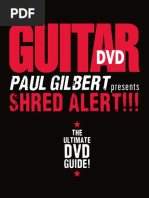 Paul Gilbert Shred Alert