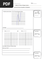 2011-03-04 Quadratics and Inequalities Review Game