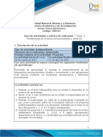 Guia de Actividades y Rúbrica de Evaluación - Unidad 2-Tarea 2-Fundamentos de Circuitos Semiconductores y Señal AC