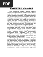 Komunikasi Dua Arah