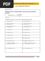 Modul 4 - Persamaan Kuadratik 2