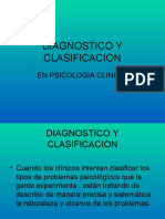 Diagnostico y Clasificacion.