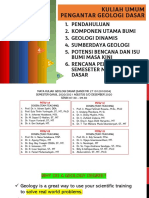 Materi Kuliah Geologi Dasar-1