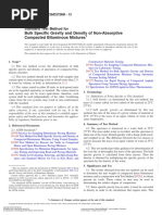 ASTM D2726 - D2726M - Density Calc