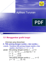 Bab3. Aplikasi Turunan