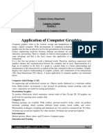 Application of Computer Graphics