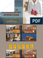 HM Elec 4-Housekeeping Operations: Prepared By: Jennylyn C. Casabar