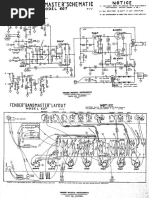 Fender Bandmaster 6G7 Schematic