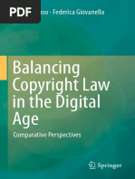 Balancing Copyright Law in The Digital Age - Comparative Perspectives (2015)