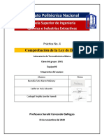 Reporte de Laboratorio Termodinámica Práctica 4.1