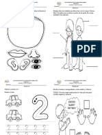 Fichas Proyecto 1 Conozco M I Cuerpo