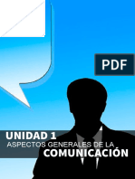 SERVICIO AL CLIENTE-Unidad 1. Aspectos Generales de La Comunicación