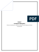 Criterios de Clasificación y Manera de Utilización de Las Máquinas de Fluidos Incompresibles