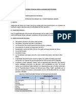 ESPECIFICACIONES TECNICAS PARA LA ADQUISICION DE BIENES Pintura de Trafico Amarillo y Blanco