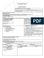 Unit Plan 1 Learning Plans 