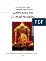 Rudra Prayer Book - Devanagari and English