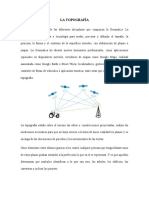 La Topografía y La Teledeteccion