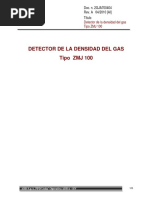 2GJA700404 - Detector de La Densidad Del GAS