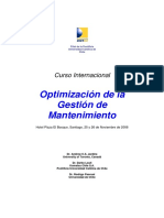 Curso Activos de Mantenimiento