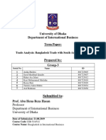 Bangladesh Trade With South Asian Countries