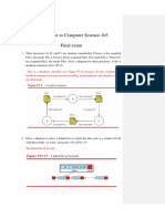 Introduction To Computer Science-103 Final Exam