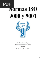 Normas ISO 9000 y 9001