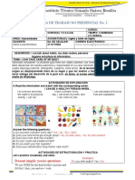 Guía de Trabajo No Presencial No. 2: Present Simple: Yes/no Questions