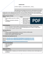 Lesson Plan: Glo /gle Slo/Sle