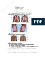 BATES CH 6 The Thorax and Lungs