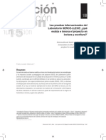 Las Pruebas Internacionales Del Laboratorio SERCE-LLECE: ¿Qué Evalúa e Innova El Proyecto en Lectura y Escritura?