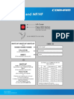 Cobham Sailor VHF and MFHF Emergency Call (98-132369-B)