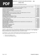 Liabilities: Problem 1