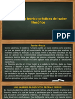 Disciplinas Teórico Prácticas de La Filosofía