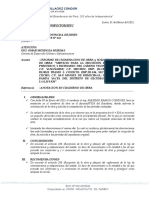 CARTA #004 - 2021 - INSPECTOREEVC Informe de Culminacion de Obra y Solicitud de Recepcion de Obra