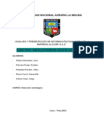 T8 - Análisis Financiero de Alicorp 2019 - 20200