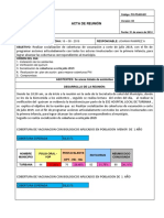 ACTA 1 - SOCIALIZACION DE COBERTURAS PAI 2019 Turbana