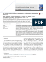 An Overview of Effect of Process Parameters On Hydrothermal Carbonization of Biomass