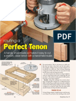 Perfect Tenon: Routing A