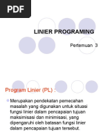 Materi RO Maksimasi Dan Minimasi Linier Programming