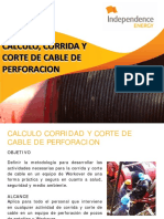 Corrida y Corte de Cable