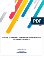 "Fijación Estrategia y Elaboración Del Pronóstico y Presupuesto de Ventas