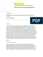 Wayne, C. Et Al. Silicone Oil. A New Technique Preserving Waterlogged Rope