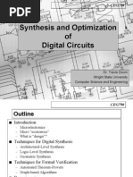 Synthesis and Optimization of Digital Circuits